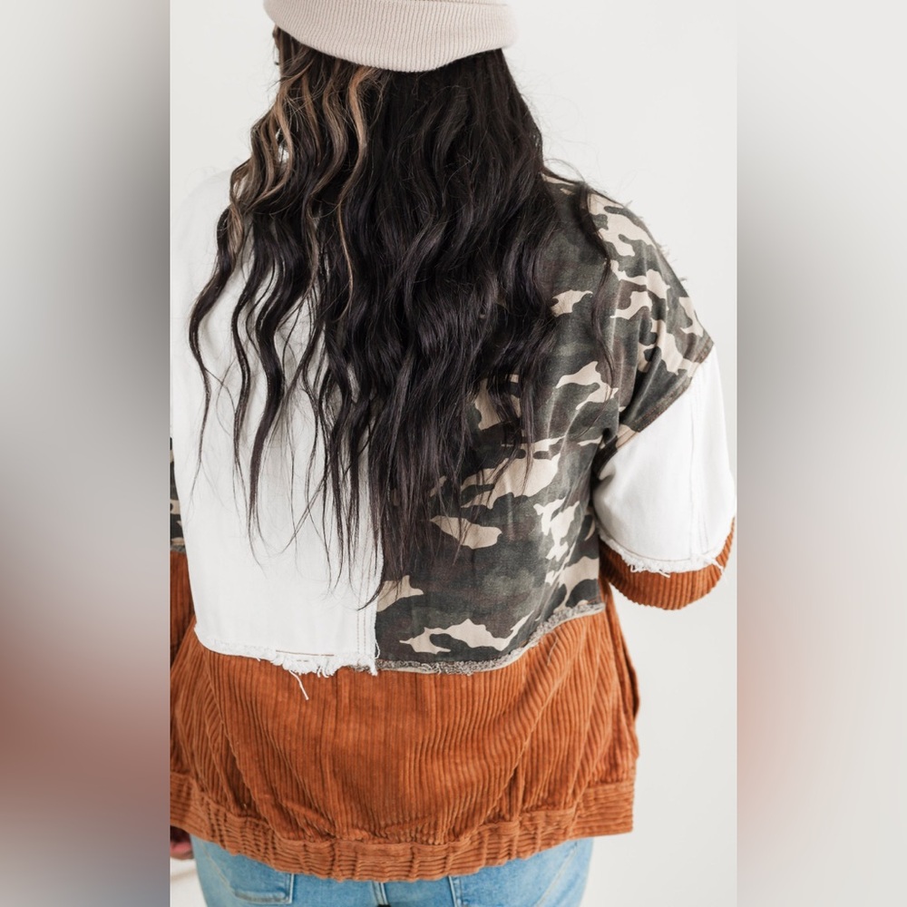 POL Forever It'll Stay With You Corduroy Jacket - Picture 4 of 8